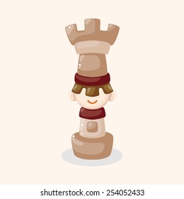 chess theme elements 