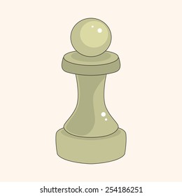 chess theme elements 