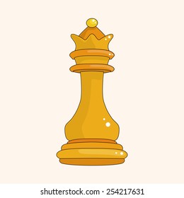 chess theme elements 