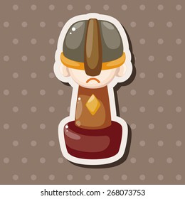 chess theme elements 