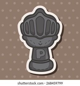 chess theme elements 