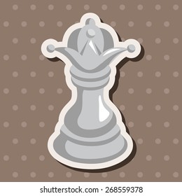 chess theme elements 