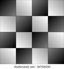 Chess tile seamless texture. Vector illustration.