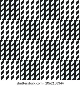 Chess tile with small shapes inside, which are repeated on each large chess cell.
