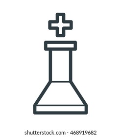 Chess Tower Vector Icon