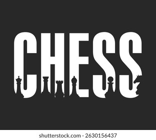 Chess trendy gaming tee design 
