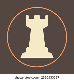 Chess trendy icon respectable abstract vector illustration colorful artwork beautiful design.eps
