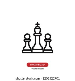 Chess vector icon