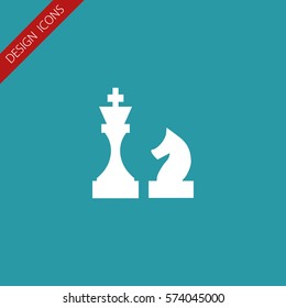 Chess Vector Icon.