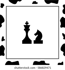 Chess Vector Icon.