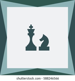 Chess Vector Icon.