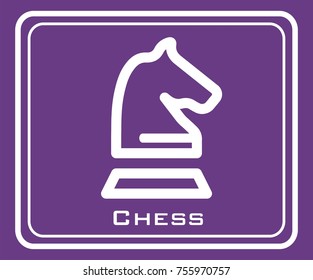 Chess vector icon