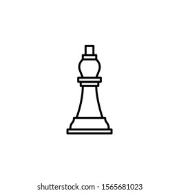 Chess vector icon illustration sign