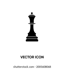 Chess vector icon. Modern, simple flat vector illustration for website or mobile app.Chess symbol, logo illustration. Pixel perfect vector graphics	