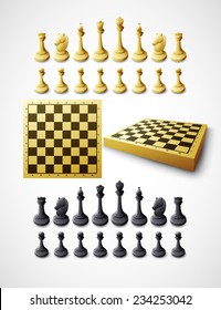 Chess. Vector illustration