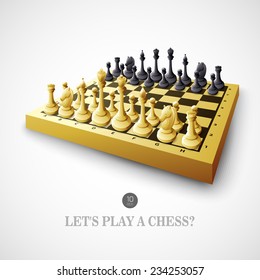 Chess. Vector illustration