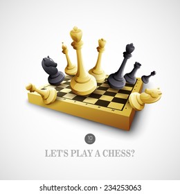 Chess. Vector Illustration