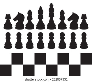 Chess Vector Illustration Stock Vector (Royalty Free) 252057331 ...