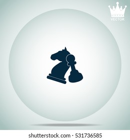 Chess  vector illustration.