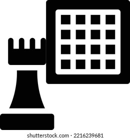 chess  Vector illustration on a transparent background. Premium quality symmbols. Glyphs vector icons for concept and graphic design. 

