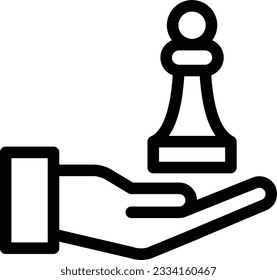 chess Vector illustration on a transparent background.Premium quality symmbols.Stroke vector icon for concept and graphic design. 

