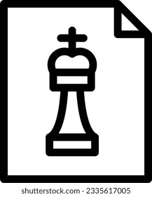 chess Vector illustration on a transparent background.Premium quality symmbols.Stroke vector icon for concept and graphic design. 
