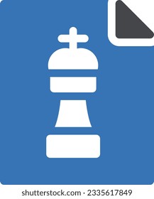 ilustración del vector de ajedrez en un fondo transparente.Símbolos de calidad premium.Icono vector glifos para el diseño de concepto y gráfico.