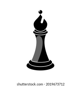 Chess. Vector illustration of a chess pawn. Kings, queens, rooks, ministers, horses and pawns. Isolated on a blank background, editable and changeable.