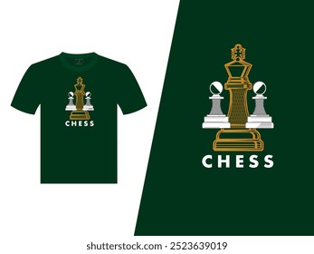 Chess Vector T Shirt Design