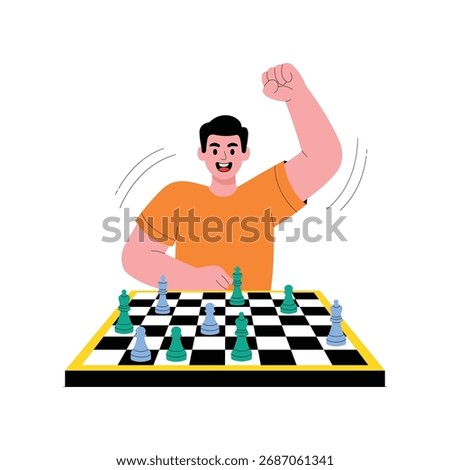 Chess Victory Animation MP4 File