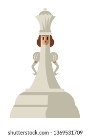chess white queen