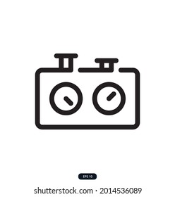 chess_timer Icon. Sport icons. Icons of active lifestyle, hobbies, sports equipment and clothing. Set of flat signs and symbols for web, and apps. Vector illustration.