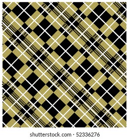 Chessboard background in the style plaid. Vector illustration.