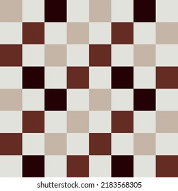 Cajón de las células de café. Placa vectorial simple y sin fisuras.