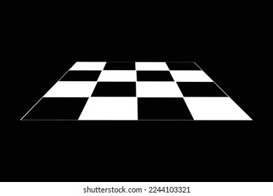 chessboard icon illustration, chess logo vector