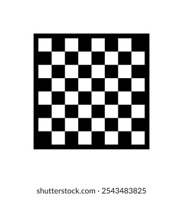 Chessboard icon. Simple vector sign.