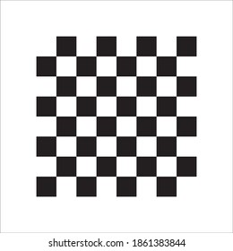 Chessboard Icon Vector Logo Template Illustration