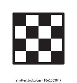 Chessboard Icon Vector Logo Template Illustration