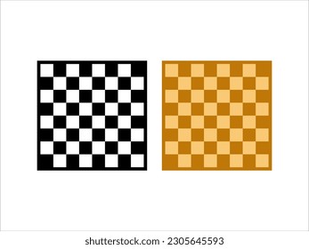 Chessboard icon vector template illustration