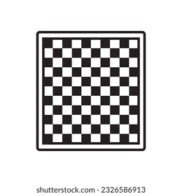 chessboard icon vector template illustration logo design