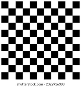 Chessboard pattern background. Vector illustration. 