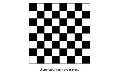 Chessboard pattern or Balinese traditional cloth pattern in black and white 