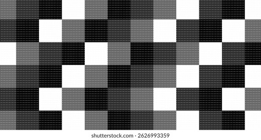 Chessboard, sixty four black and white squares