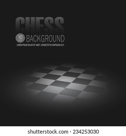 Chessboard. Vector background