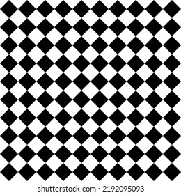 Chessboard vector background checkerboard seamless pattern. monochrome simple geometric black and white checker. lattice illustration alternating into square shape for fabric print, gift wrapping etc