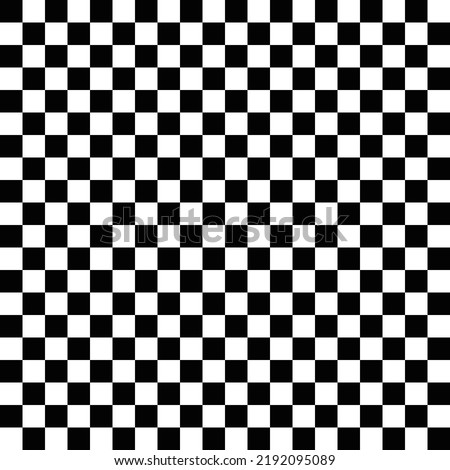 Chessboard vector background checkerboard seamless pattern. monochrome simple geometric black and white checker. lattice illustration alternating into square shape for fabric print, gift wrapping etc