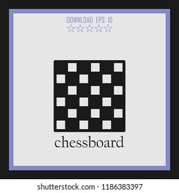 chessboard vector icon