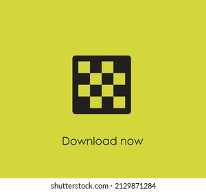 Chessboard vector icon. Editable stroke. Symbol in Line Art Style for Design, Presentation, Website or Apps Elements, Logo. Pixel vector graphics - Vector