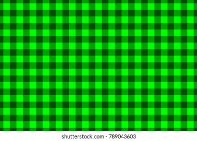 Chessboard vector pattern - green background