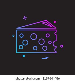 Chesse icon design vector